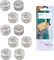 10-Pack of Bobbins – Compatible with Bernette Sewing & Embroidery Machines B79, B77, B70, B37, B38, B05 Academy, B05 Crafter & B79 Yaya Han – Durable Plastic Bobbins for Quilting and Sewing